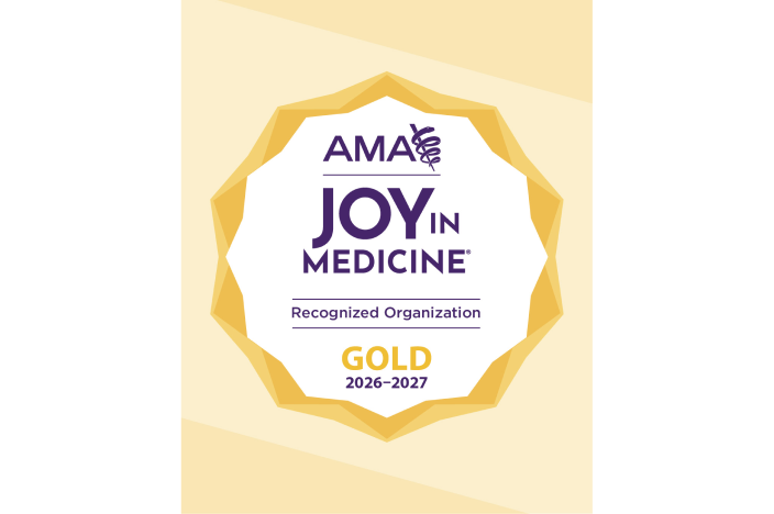Joy in Medicine Gold Award for 2026 and 2027